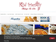 Tablet Screenshot of kidfriendlythingstodo.com